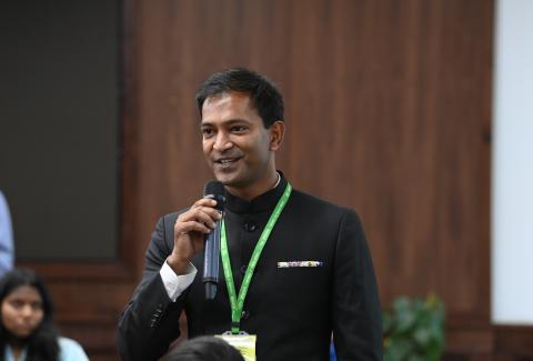 IIS (Officer Trainees) called on the Honourable Vice President of India