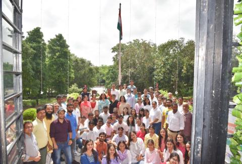 78th Independence Day celebrated at IIMC, New Delhi