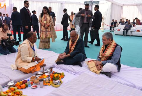 New Hostel & Academic Block Foundation Stone Laying Ceremony